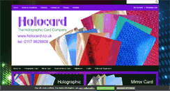 Desktop Screenshot of holocard.co.uk